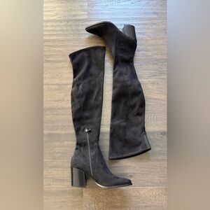 Marc Fisher Black Over-the-Knee Boots